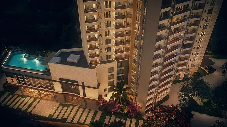 Prestige Eaton Park on Sarjapur Road (artist&rsquo;s impression)