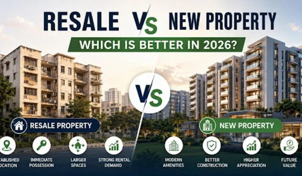 Featured Image of New vs Resale Apartments in Sarjapur Road 2026