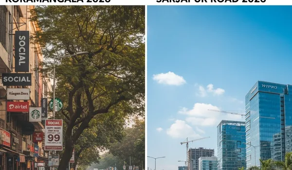 Featured Image of Sarjapur Road vs Koramangala 2026 comparison
