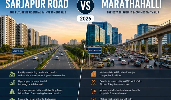 Sarjapur Road vs Marathahalli 2026